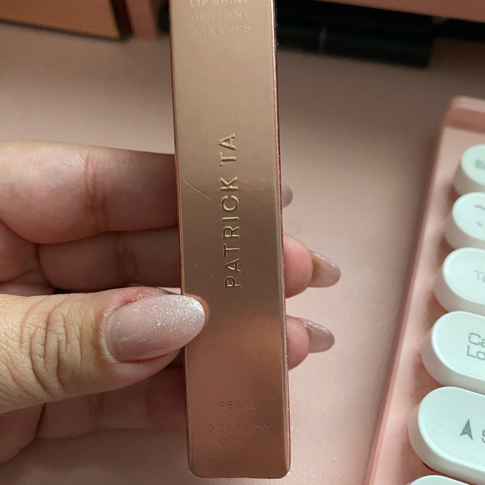 Patrick Ta Lip Shine in Shimmering Pearl